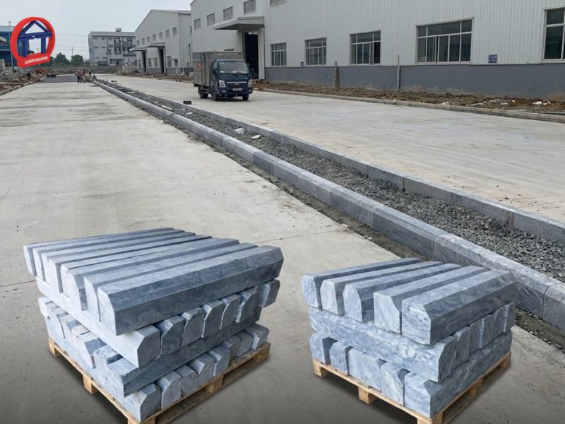 đá bó vỉa granite tự nhiên