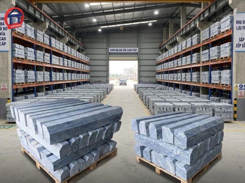 đá bó vỉa granite tự nhiên