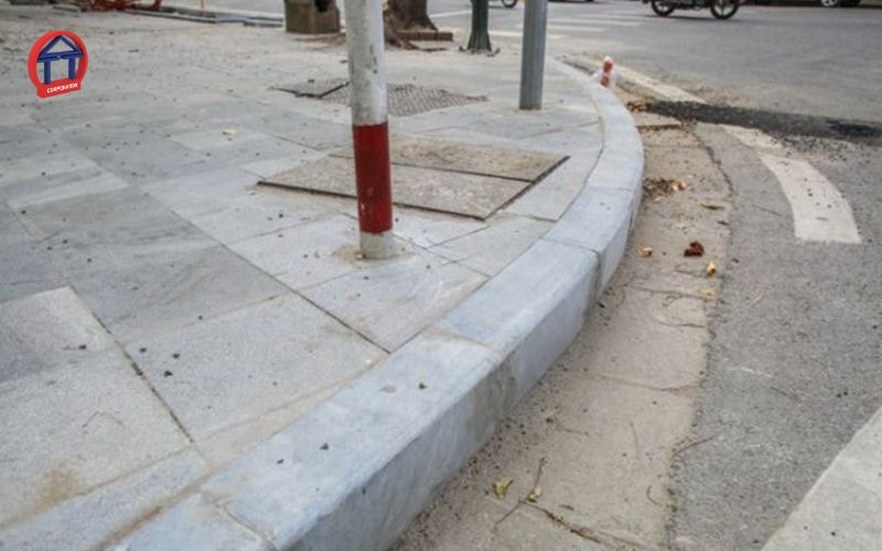 đá bó vỉa phân cách đường