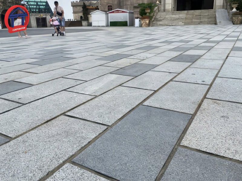 giá đá granite phun hạt thép