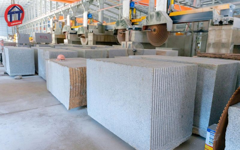 đá granite ốp mặt tiền công trình