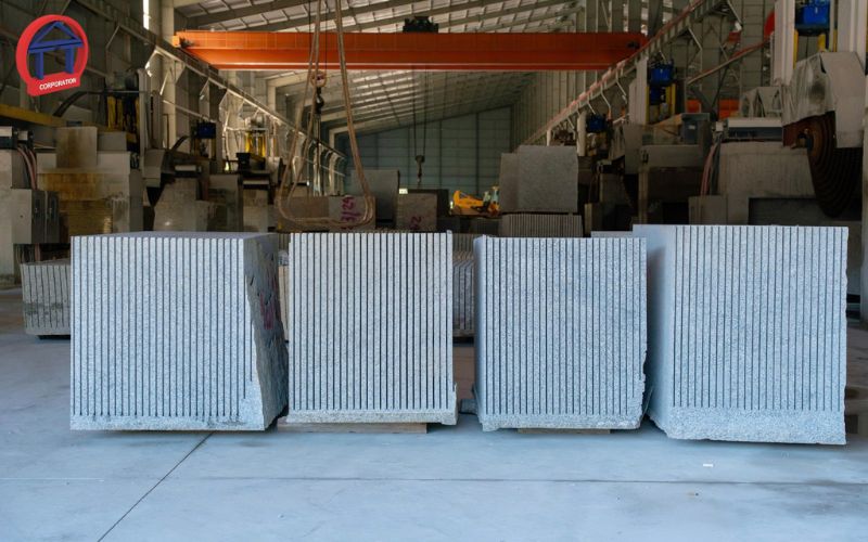 đá granite ốp mặt tiền công trình