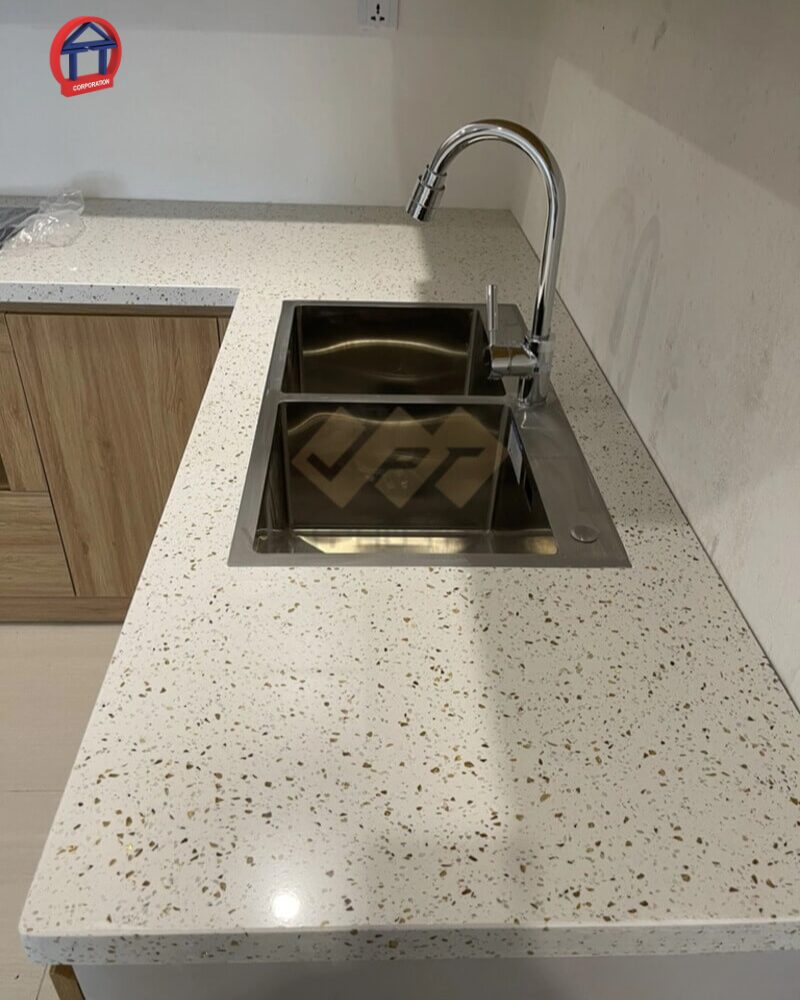 Đá granite kim sa trung: Cách chọn tấm đẹp, đúng độ dày và phù hợp từng hạng mục da granite kim sa trung 1
