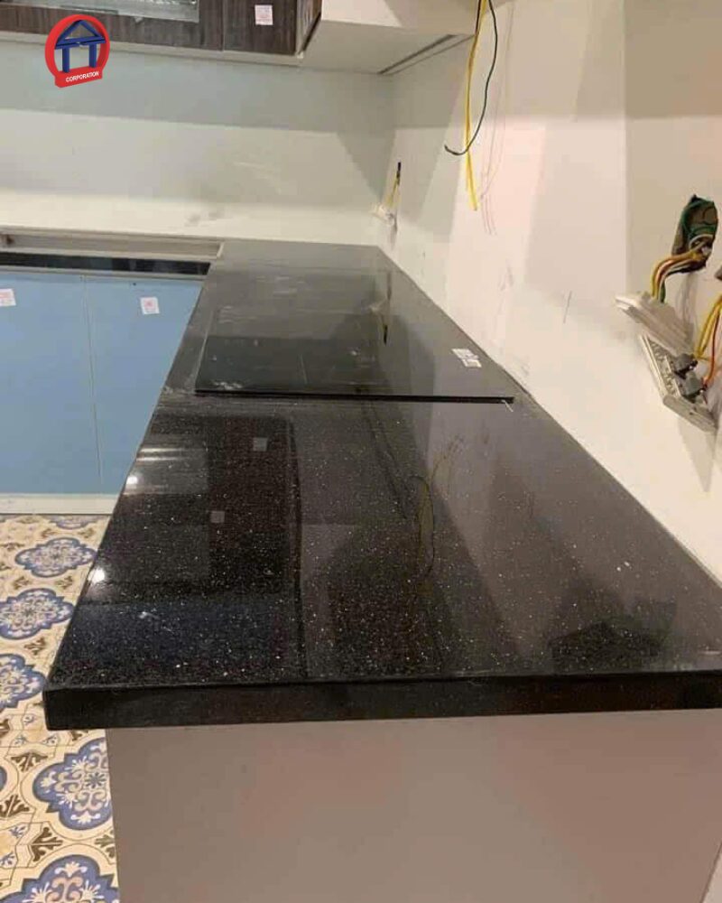 Đá granite kim sa trung: Cách chọn tấm đẹp, đúng độ dày và phù hợp từng hạng mục da granite kim sa trung