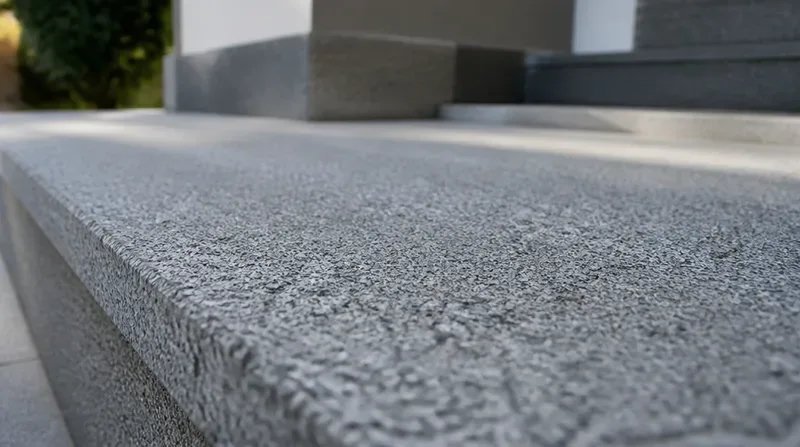 Tổng hợp những ưu điểm đá granite bắn nhám cho công trình ngoại thất Đá granite bắn nhám là gì?