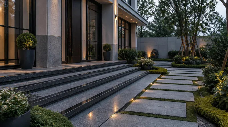 Kinh nghiệm chọn đá granite ngoài trời cho công trình Kinh nghiệm chọn đá granite ngoài trời theo từng vị trí thi công