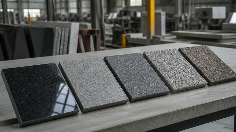 Các phương án xử lý bề mặt hoàn thiện đá granite