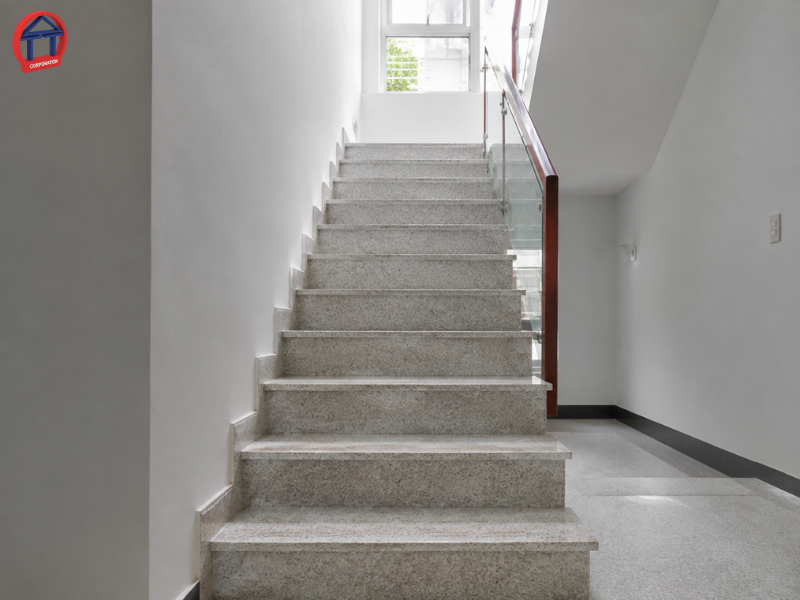Đá granite ốp cầu thang màu gì đẹp? Cách chọn màu dễ phối và bền lâu da granite op cau thang mau gi dep 2
