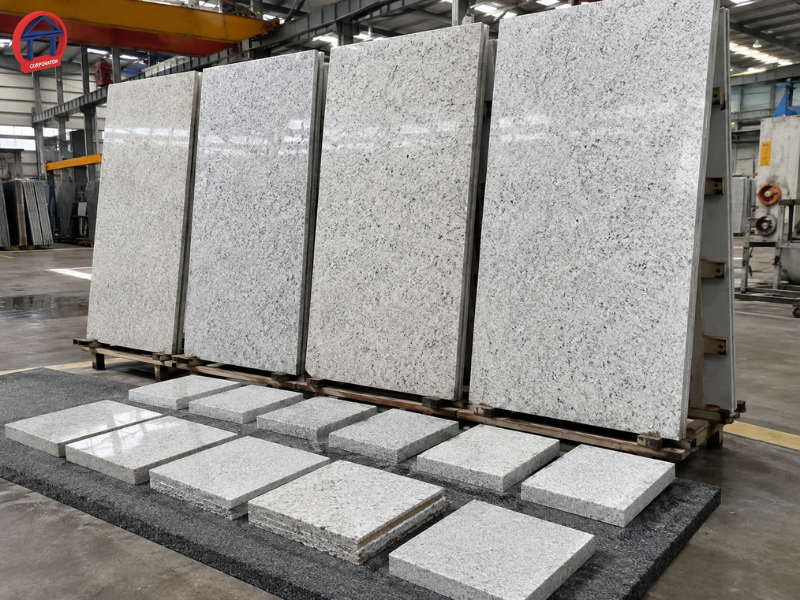 Đá Granite trắng có gì đặc biệt? Các mẫu đẹp và ứng dụng nên biết da granite trang 3