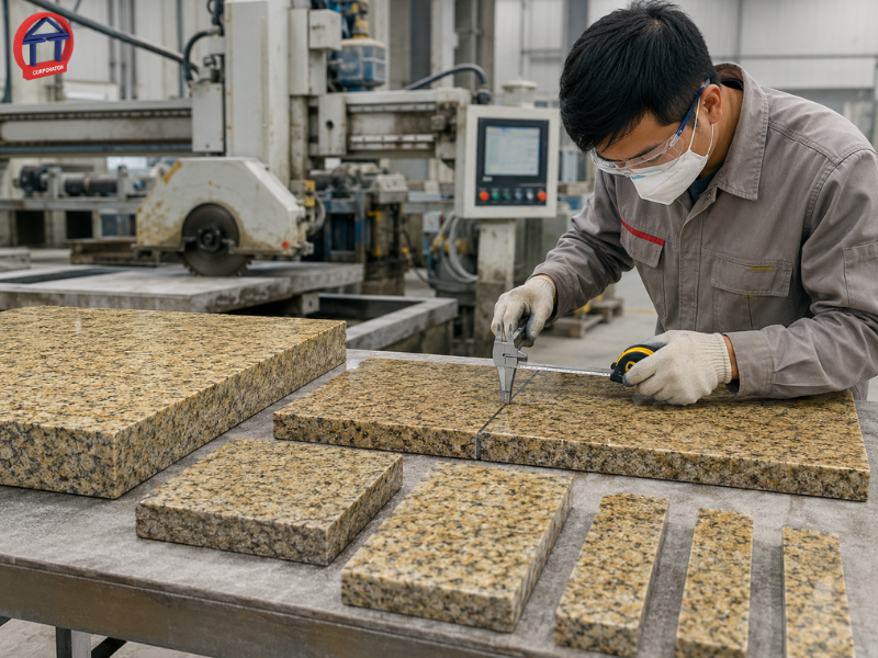 Đá Granite vàng Bình Định đẹp, bền và có đáng chọn không? da granite vang binh dinh 3