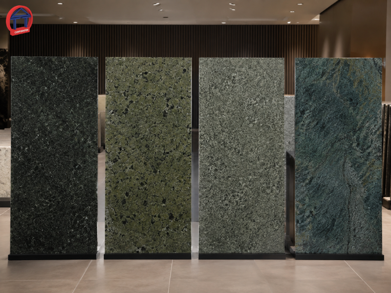 Đá Granite xanh có những loại nào? Đặc điểm và ứng dụng da granite xanh 1