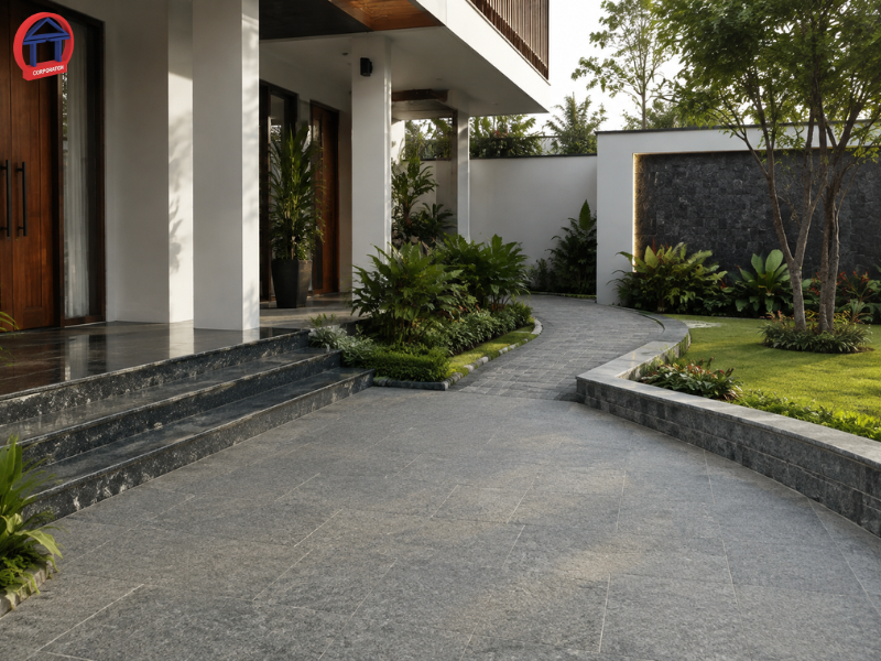Đá Granite xanh có những loại nào? Đặc điểm và ứng dụng da granite xanh 3