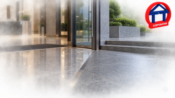 Đá Granite Lát Sảnh: Quy Cách Khổ Lớn Và Cách Chọn Đúng Bề mặt đá granite lát sảnh hoàn thiện
