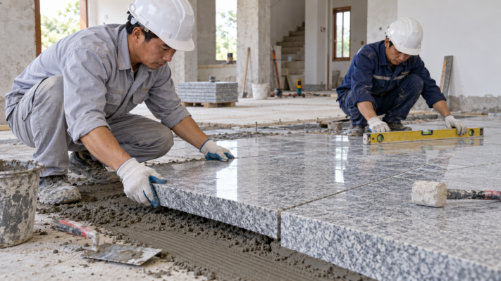 Đá Granite Lát Nền: Độ Dày Và Cách Chọn Bề Mặt Đúng da granite lat nen2