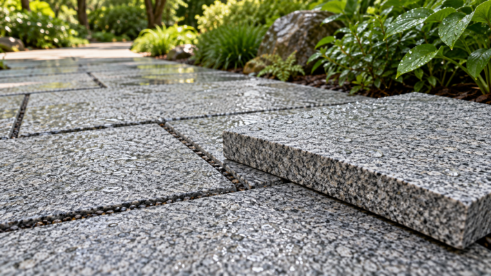 Đá Granite Lát Sân Vườn: Quy Cách, Độ Dày Và Cách Chống Trơn da granite lat san vuon1