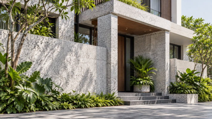 Đá Granite Ốp Tường: Độ Dày Và Cách Thi Công Đúng Chuẩn da granite op tuong