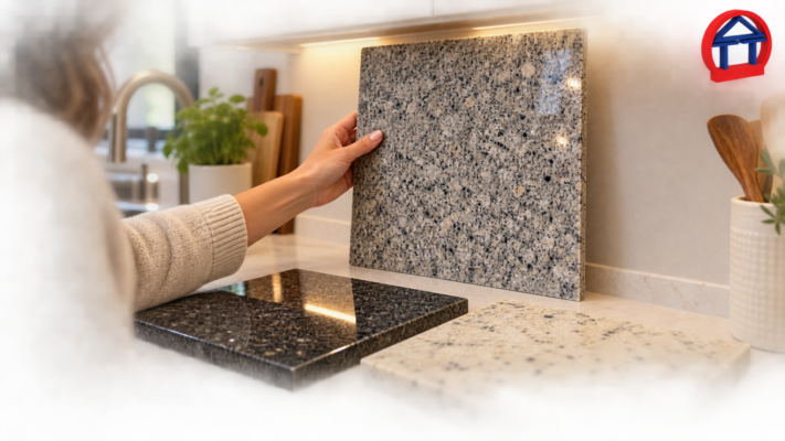 Đá Ốp Bếp Granite: Phân Loại, Ưu Nhược Điểm Và Cách Chọn Phù Hợp Mẫu đá ốp bếp granite nhiều màu sắc